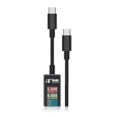 AV Line Pro Fast Power Amp Voltage Diagnostic Cable (Type-C To Type-C)