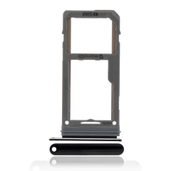 Dual Sim Card Tray Compatible For Samsung Galaxy Note 8 (Midnight Black)