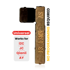 Pre-Programmed Universal Battery Tag-On Flex (Soldering Not Required) Compatible For iPhone 13 / 13 Mini (AmpSentrix) (Compatible With I2C, JCID, Qianli)