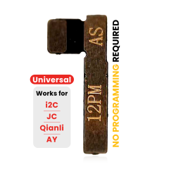 Pre-Programmed Universal Battery Tag-On Flex (Soldering Not Required) Compatible For iPhone 12 Pro Max (AmpSentrix) (Compatible With I2C, JCID, Qianli)