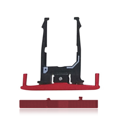 Sim Card Tray Compatible For Motorola Droid Turbo (XT1254 / XT1225 / 2014) (Red)