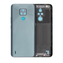 Back cover Glass Compatible For Motorola Moto E7 (XT2095 / 2020) (Mineral Gray)