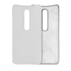 Back cover Glass Compatible For Motorola Moto X Style (XT1572 / 2015) (White)