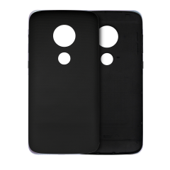 Back cover Glass Compatible For Motorola Moto E5 Play (XT1921 / 2018) (Black)