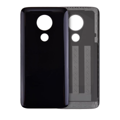 Back cover Glass Compatible For Motorola Moto G7 Power (XT1955 / 2019) (Ceramic Black)