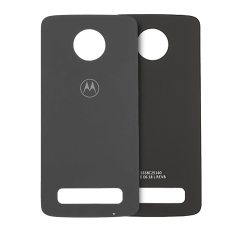 Back cover Glass Compatible For Motorola Moto Z3 Play (XT1929 / 2018) (Genuine OEM) (Black)