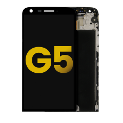 LCD Assembly With Frame Compatible For LG G5 (Refurbished) (All Colors)