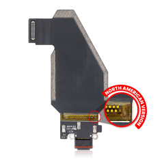 Câble flexible du port de charge compatible pour Google Pixel 4 XL (version US) (OEM authentique)