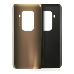 Back cover Glass Compatible For Motorola Moto One Zoom (XT2010-1 / 2019) (Genuine OEM) (Gold)