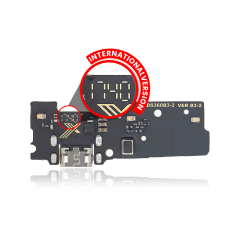 Charging Port Board Compatible For Motorola Moto E4 Plus (XT1774 / XT1771 / 2017) (International Version / Rev 1702)
