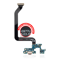 Charging Port With Flex Cable Compatible For Samsung Galaxy S10 5G (G977U) (US Version) (Premium)
