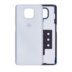 Back cover Glass Compatible For Motorola Moto G Power (XT2117 / 2021) (Genuine OEM) (Polar Silver)