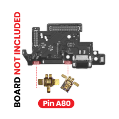 PCB Board Contact Pins (A80) Compatible For All Samsung Models (Width: 2.5mm / Length: 2.8mm) (100 Pack)