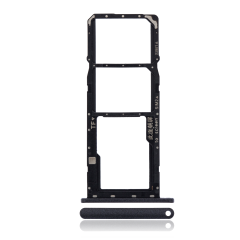 Support de carte double SIM compatible pour Huawei Y7 (2019) (Noir Minuit)