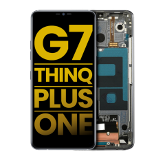 LCD Assembly With Frame Compatible For LG G7 ThinQ / G7 Plus / G7 One (Refurbished) (Gray)