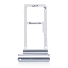 Support de carte SIM compatible pour LG V30 / V35 ThinQ (Cloud Silver)