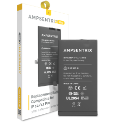 Replacement Battery Compatible For iPhone 12 / 12 Pro (AmpSentrix Pro)