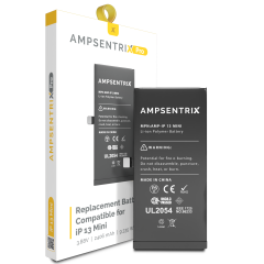 Replacement Battery Compatible For iPhone 13 Mini (AmpSentrix Pro)
