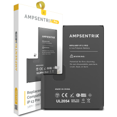 Replacement Battery Compatible For iPhone 13 Pro (AmpSentrix Pro)