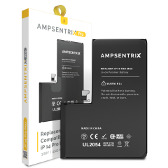 Replacement Battery Compatible For iPhone 14 Pro Max (AmpSentrix Pro)