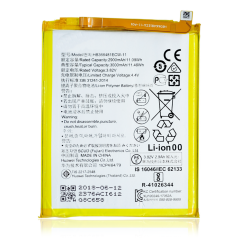 Batterie de remplacement compatible pour Huawei P9 / P9 Lite / P10 Lite / P20 Lite / P Smart Plus (2018) / Honor 8 / Honor 8 Lite / Honor 9N / Honor 5C / Nova 2 Plus / Honor 7x / Y7 Prime (2018) (HB366481ECW)