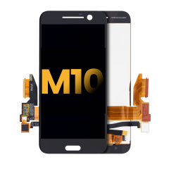 Assemblage LCD Sans Cadre Compatible Pour HTC M10 (Remis à neuf) (Noir)