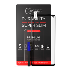 Casper UV Tempered Glass With Glue Compatible For Samsung Galaxy S10 (Case Friendly) (Retail Pack)