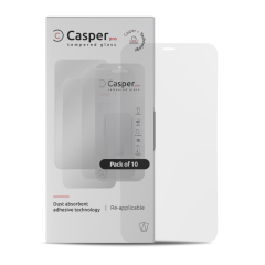 Casper Pro Tempered Glass Compatible For iPhone XS Max / 11 Pro Max (10 Pack) (Matte)