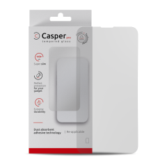 Casper Pro Tempered Glass Compatible For iPhone 13 / 13 Pro / 14 / 16e (Retail Pack) (Matte)