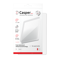 Casper Pro Tempered Glass Compatible For iPad 10 (2022) / iPad 11 (2025)  (Retail Pack) (Clear)