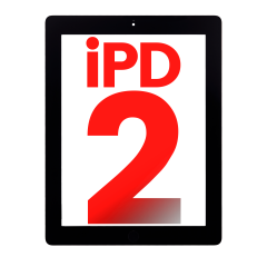 Digitizer Compatible For iPad 2 (Home Button Pre-Installed) (Aftermarket Plus) (Black)