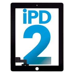 Digitizer Compatible For iPad 2 (Aftermarket) (Black)