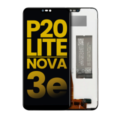 LCD Assembly Without Frame Compatible For Huawei P20 Lite / Nova 3e (Refurbished) (Black)