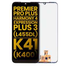 LCD Assembly Without Frame Compatible For LG Premier Pro Plus / Harmony 4 Expression Plus 3  (L455DL) / LG K41 (K400) (Refurbished) (All Colors)