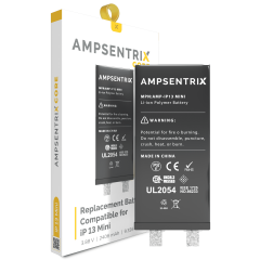 Replacement Battery Core Compatible For iPhone 13 Mini (Spot Welding Required) (AmpSentrix Core)