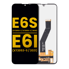 LCD Assembly Without Frame Compatible For Motorola Moto E6s (XT2053-1 / XT2053-2 / 2020) / E6i (XT2053-5 / 2021) (Refurbished) (All Colors)