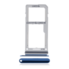 Dual Sim Card Tray Compatible For Samsung Galaxy Note 8 (Deep Sea Blue)