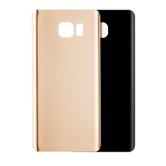Back Cover Glass Compatible For Samsung Galaxy Note 5 (No Logo) (Aftermarket Plus) (Gold Platinum)