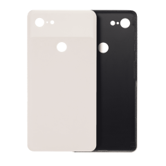 Verre de couverture arrière compatible pour Google Pixel 3 XL (Rose)