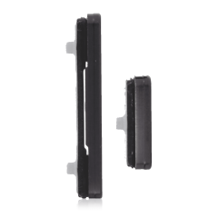 Power And Volume Buttons Compatible Samsung Galaxy S22 5G / S22 Plus 5G / S22 Ultra 5G (Phantom Black)