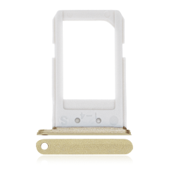 Sim Card Tray Compatible For Samsung Galaxy S6 Edge Plus (Gold Platinum)