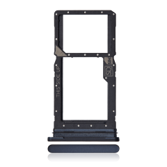 Plateau de carte SIM unique compatible pour Motorola Moto G Stylus 5G (XT2315 / 2023) (Noir Cosmique)