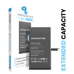 Replacement Battery Compatible For iPhone 14 Plus (AmpSentrix Basic Extended)