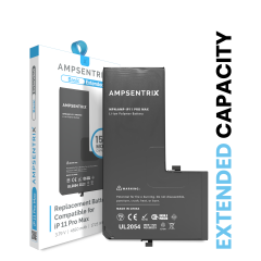 Replacement Battery Compatible For iPhone 11 Pro Max (AmpSentrix Basic Extended)