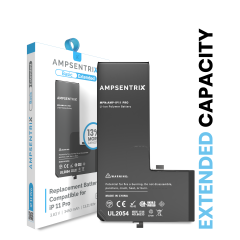 Replacement Battery Compatible For iPhone 11 Pro (AmpSentrix Basic Extended)