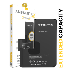 Replacement Battery Compatible For iPhone 15 Pro (Spot Welding Required) (AmpSentrix Core Extended)