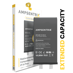 Replacement Battery Compatible For IPhone 14 Plus (Spot Welding Required) (AmpSentrix Core Extended)