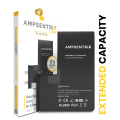 Replacement Battery Compatible For IPhone 13 Pro Max (Spot Welding Required) (AmpSentrix Core Extended)