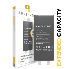 Replacement Battery Compatible For iPhone XR (Spot Welding Required) (AmpSentrix Core Extended)