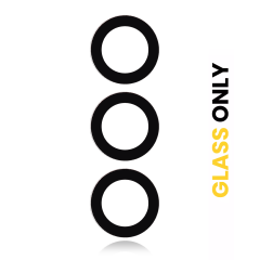 Back Camera Lens (Glass Only) With Adhesive Compatible For Samsung Galaxy S24 5G (3 Piece Set) (All Colors)